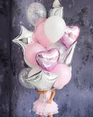 Букет шаров Маленькая принцесса