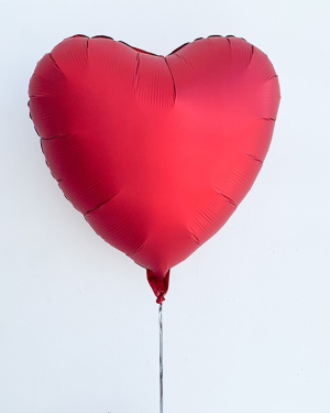 Шар сердце 18  Red