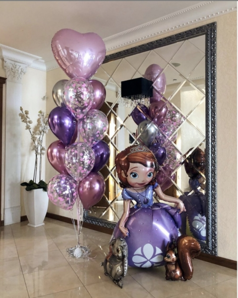 Шары «Принцесса София в лесу»