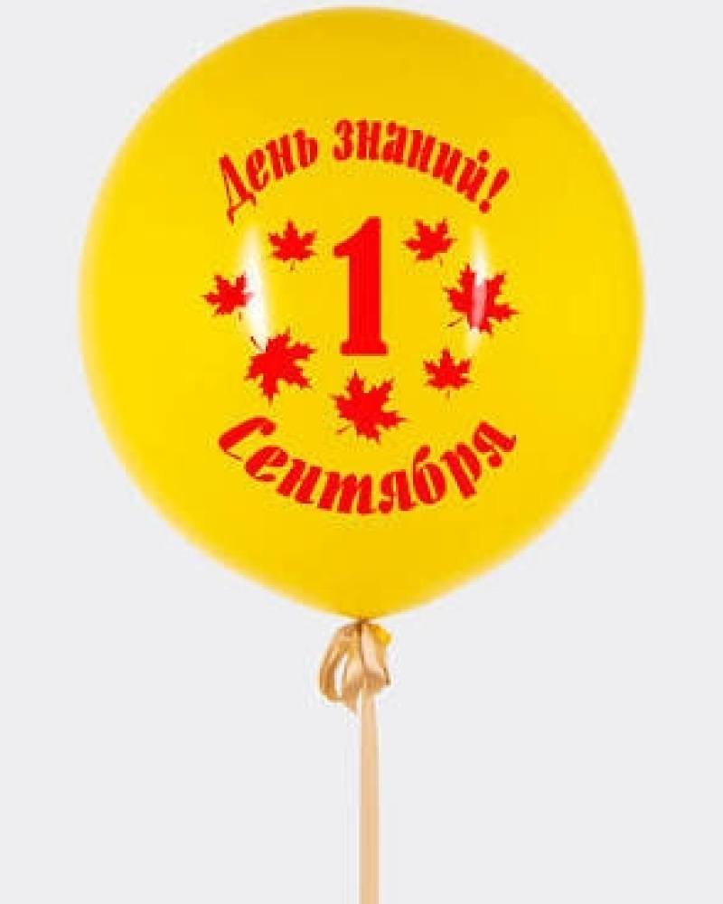 Большой шар День знаний 1 сентября