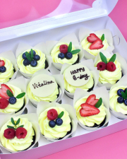 Капкейки Happy Birthday 12 шт
