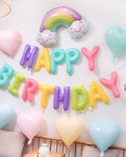 Фольгированная надпись Happy Birthday