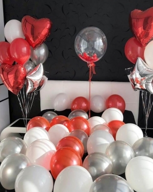 Сет воздушных шаров Влюбленным
