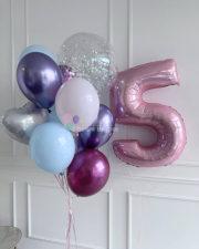 Шары девочке на 5 лет с русалкой