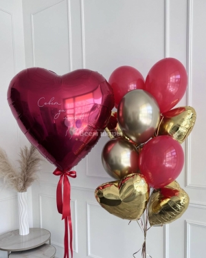 Шары для любимых с большим сердцем