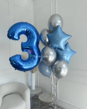 Шары на 3 года мальчику