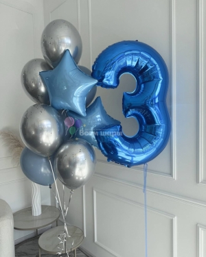 Шары на 3 года мальчику