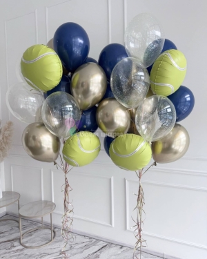 Шары для мальчика на день рождения теннис