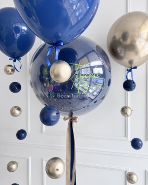 Шары цепочки для мальчика на день рождения