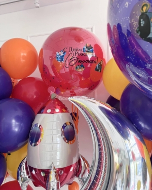 Шары космос для мальчика с рисунками