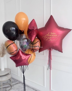 Шары для мальчика на день рождения Баскетбол