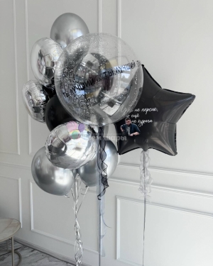 Шары для мужчины на день рождения "Ты лучший"