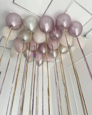Шары под потолок пастельные 
