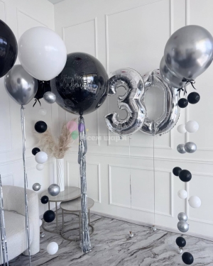 Шары на 30 лет мужчине