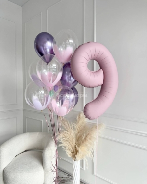 Шары браш девочке на 9 лет