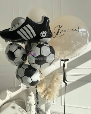 Шары для мальчика на день рождения футбол