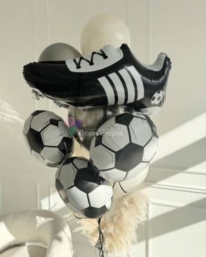 Шары для мальчика на день рождения футбол