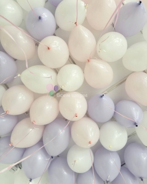 Шары под потолок лавандовые