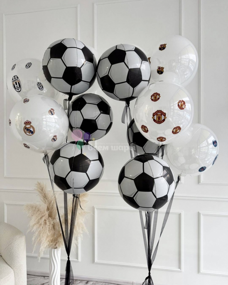 Фонтан из шаров Футбол