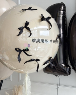 Шары девочке на 10 лет с бантиками