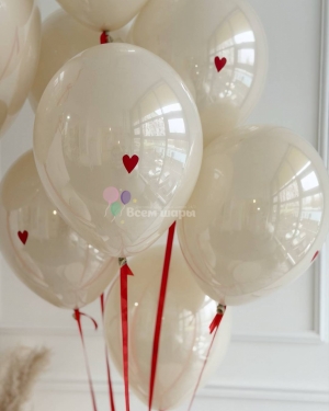 Шары стеклянные девочке на день рождения