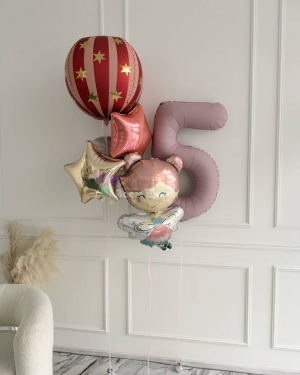 Шары девочке на 5 лет с феей