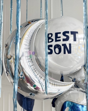 Шары парню на 18 лет в космической тематике