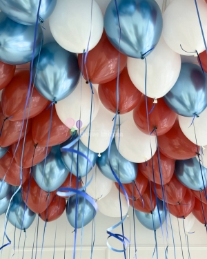 Шары под потолок "Триколор"