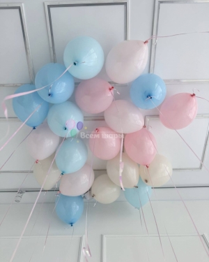 Шары под потолок на гендер пати