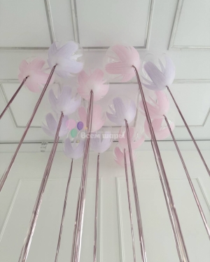 Шар Баблс деовчке на день рождения с Лабубу