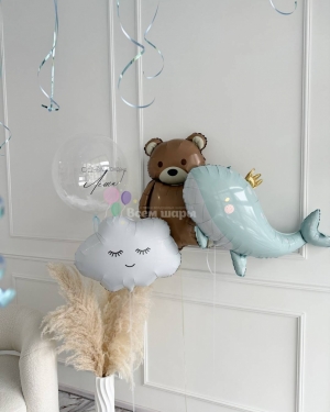 Шары на день рождения мальчика с животными