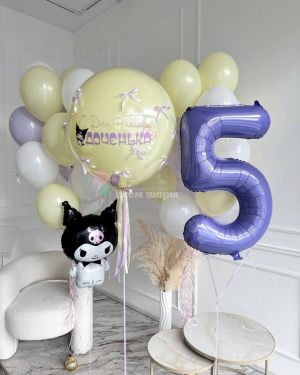 Шары девочке на 5 лет с Куроми 