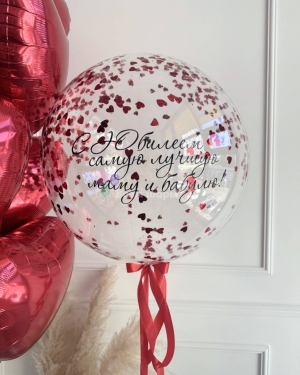 Шары маме и бабушке на юбилей