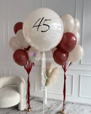 Шары женщине на 45 лет