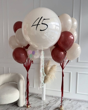 Шары женщине на 45 лет