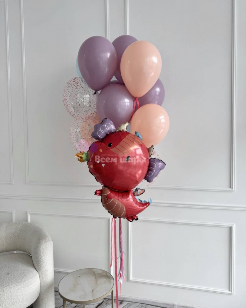 Фонтан из шаров Сочный