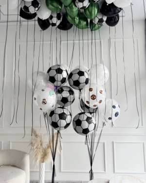 Шары мальчику на день рождения футбольные