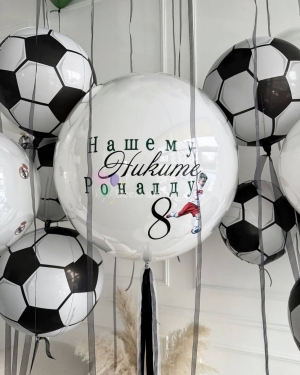 Шарики мальчику на день рождения "Футбол"