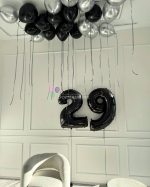 Шары для мужчины на 29 лет