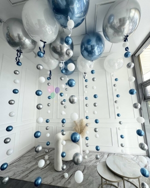 Шары гиганты на цепочках для девушки