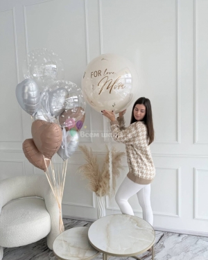 Шары сердца для мамы 