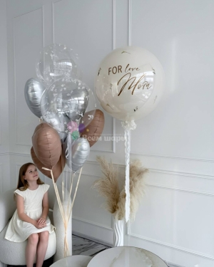 Шары сердца для мамы 