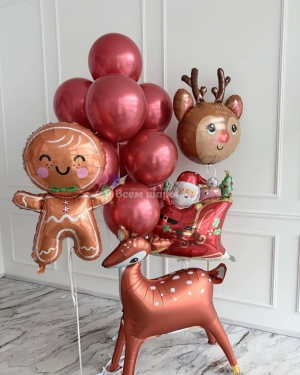 Шары на Новый год "Новогодняя сказка"