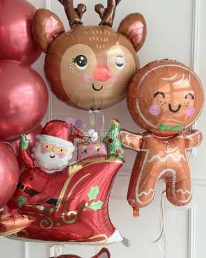 Шары на Новый год "Новогодняя сказка"