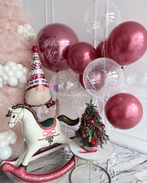 Шары на Новый год большие