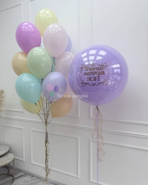 Шарики для девушки на день рождения