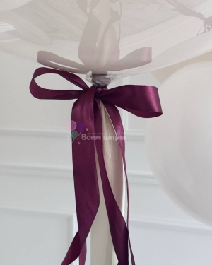 Шары для девушки белые на день рождения