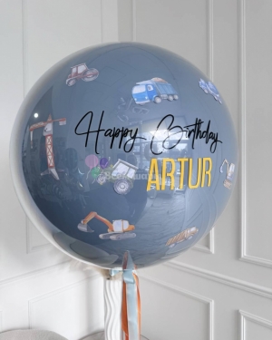 Шары для мальчика на день рождения с трактором