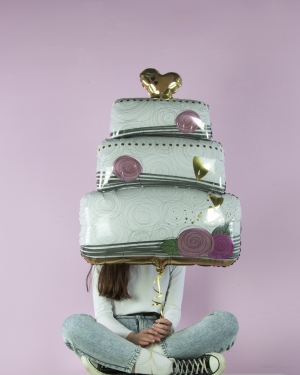 Шар Свадебный торт 