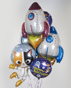Шарики "Ракеты и Космонавты"